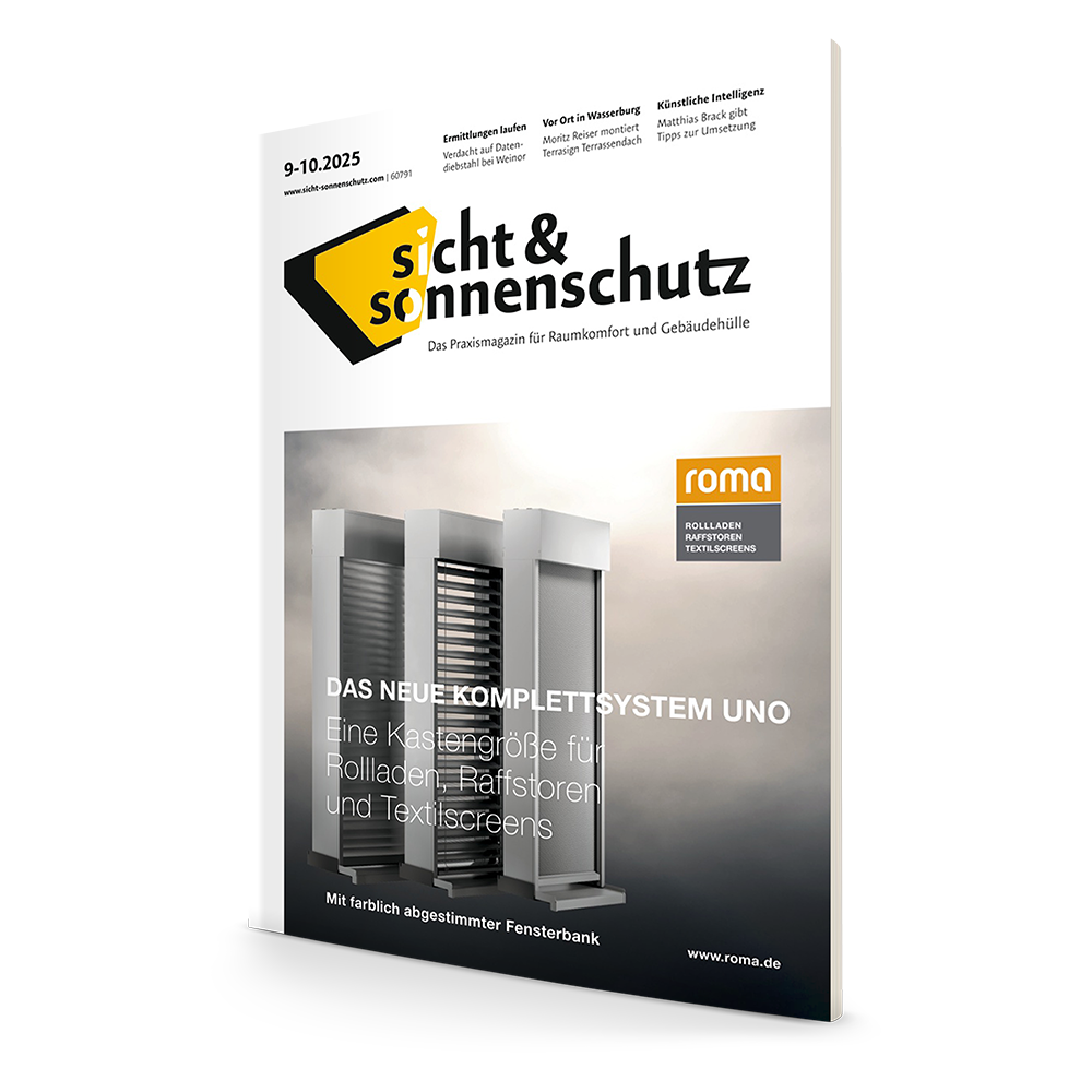 sicht & sonnenschutz 9-10/2025